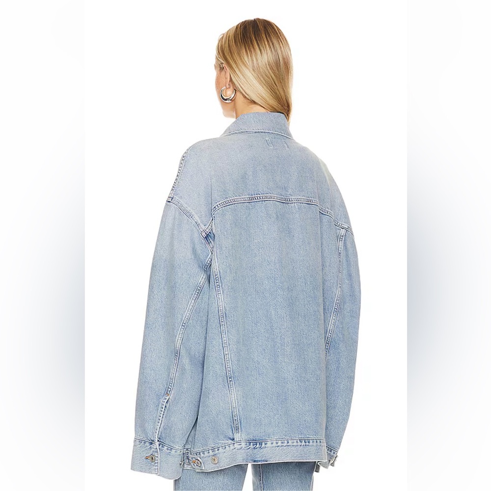 Agolde Wayne Oversized Denim Jacket NWT - Picture 4 of 10